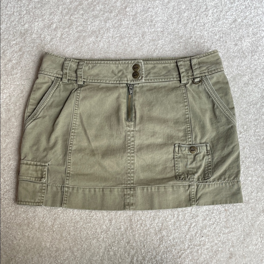 Y2K Cargo Mini Skirt